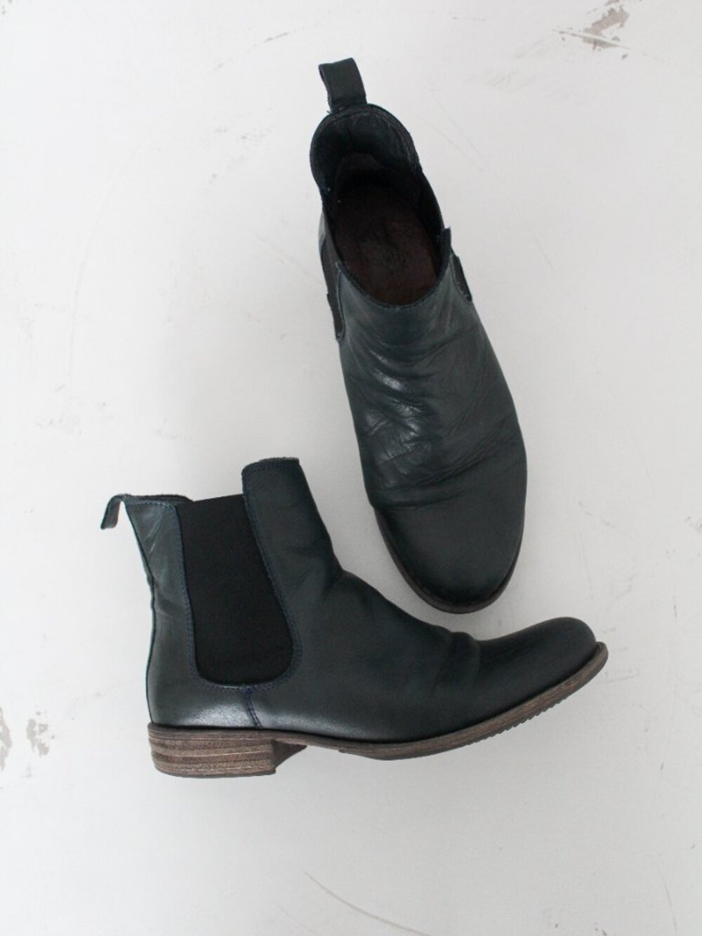 Miz Mooz Lovey Booties in Ocean size 9 - GUC - Picture 4 of 7
